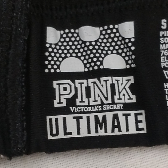 PINK VICTORIA SECRET ULTIMATE HIGH NECK SPORTS BRA - Picture 5 of 5